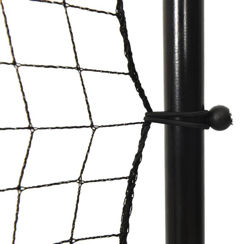 VidaXL Rebounder fotbal 366 x 90 x 183 cm oțel și HDPE