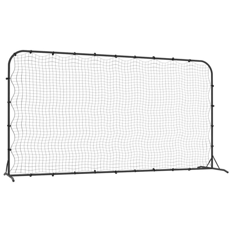 VidaXL Rebounder fotbal 366 x 90 x 183 cm oțel și HDPE