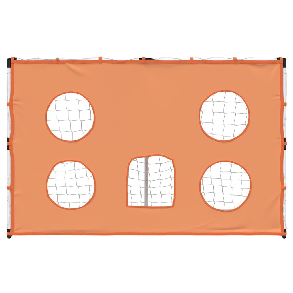 VidaXL Kindervoetbaldoel met doelmat en bal 182x62x118 cm 5/5