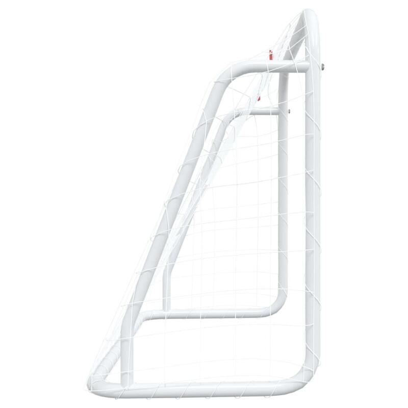 Poartă de fotbal VidaXL cu plasă 125 x 96 x 60 cm