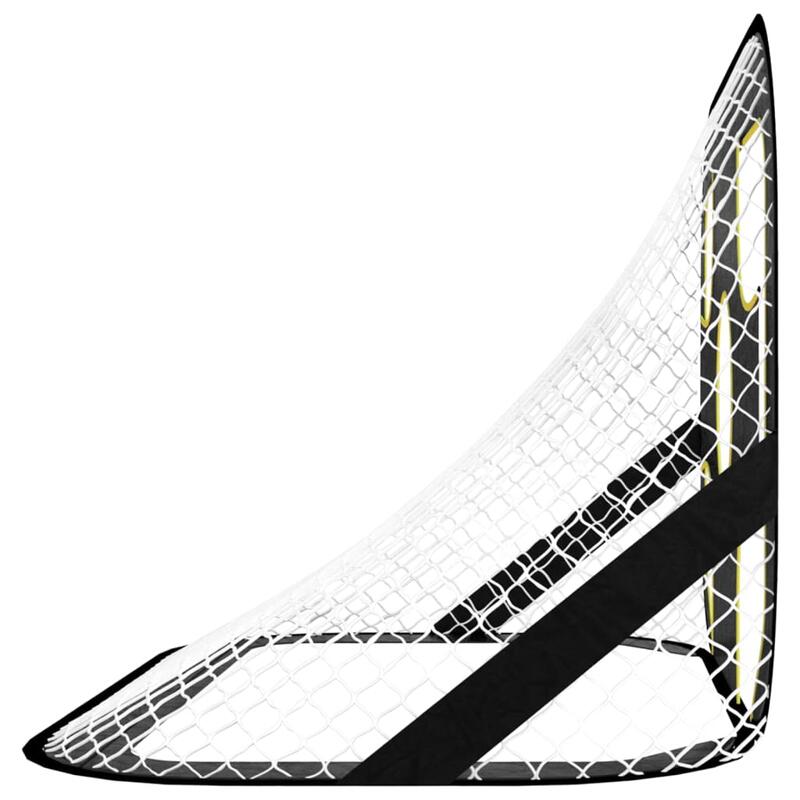 But de fotbal VidaXL cu țintă 120x80x80 cm