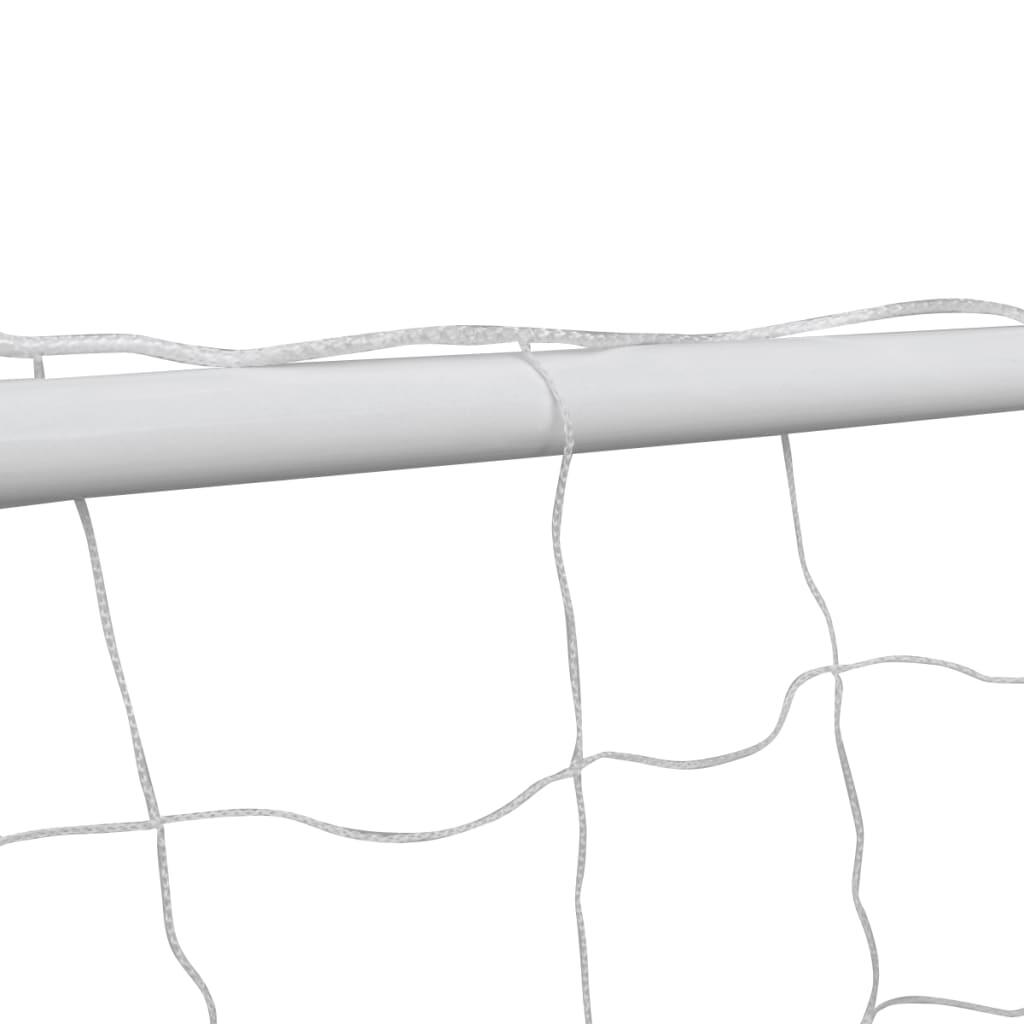 VidaXL Voetbaldoelset staal 240 x 90 x 150 cm 3/5