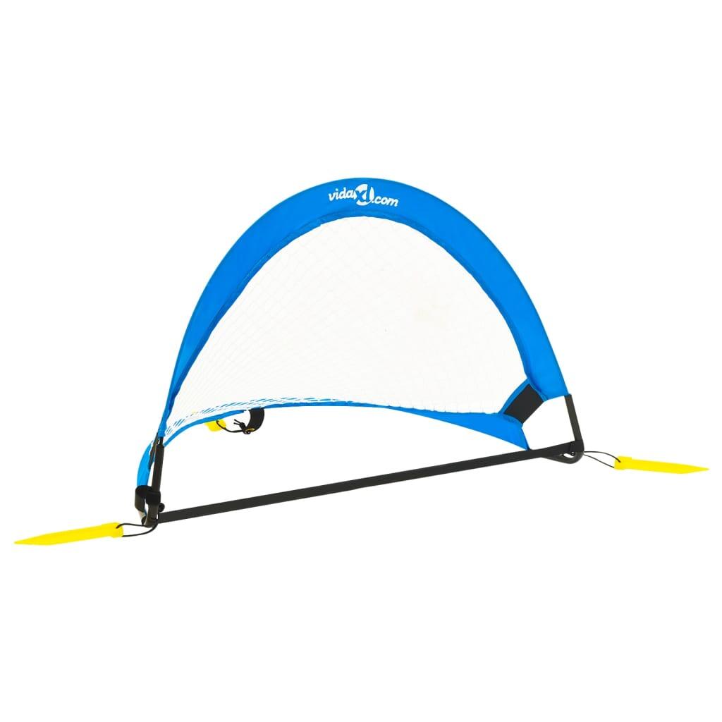 VidaXL 2 st kinderspeeldoelen opvouwbaar met draagtas 75,5 x 46 x 48 cm 2/5