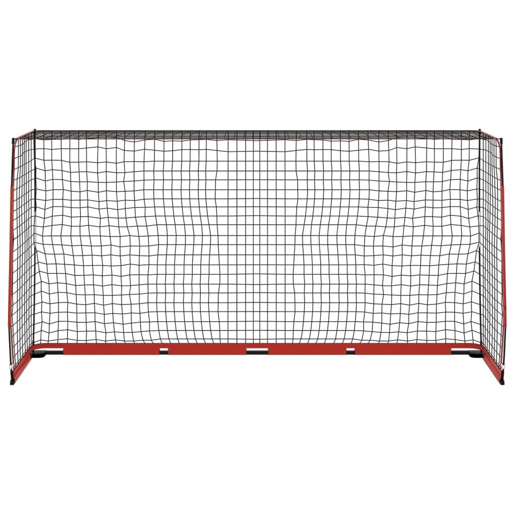 VidaXL Portería de fútbol plegable 366,5x91x183 cm 3/5