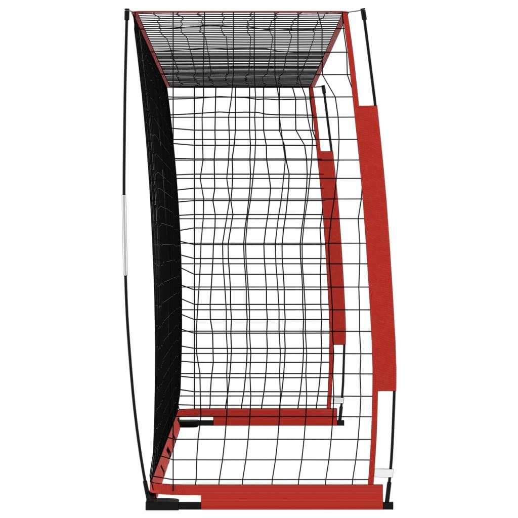 VidaXL Portería de fútbol plegable 366,5x91x183 cm 4/5