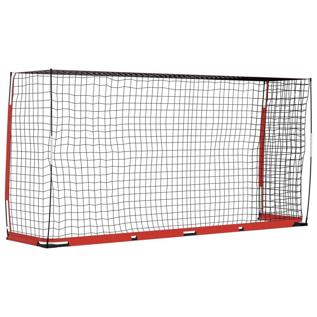 VidaXL Portería de fútbol plegable 366,5x91x183 cm 5/5