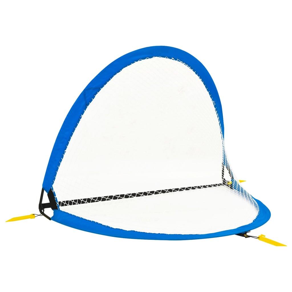 VidaXL 2 opvouwbare kindervoetbaldoelen met opbergtas 119x82x84,5 cm 4/5