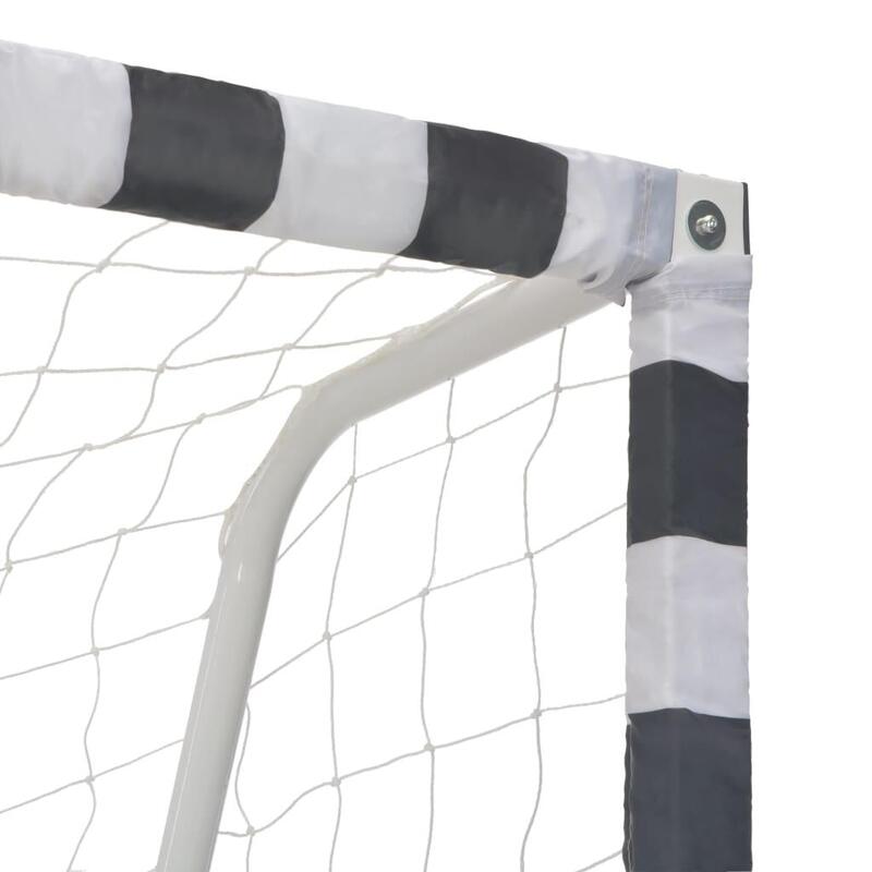 But de fotbal VidaXL cu cadru din oțel