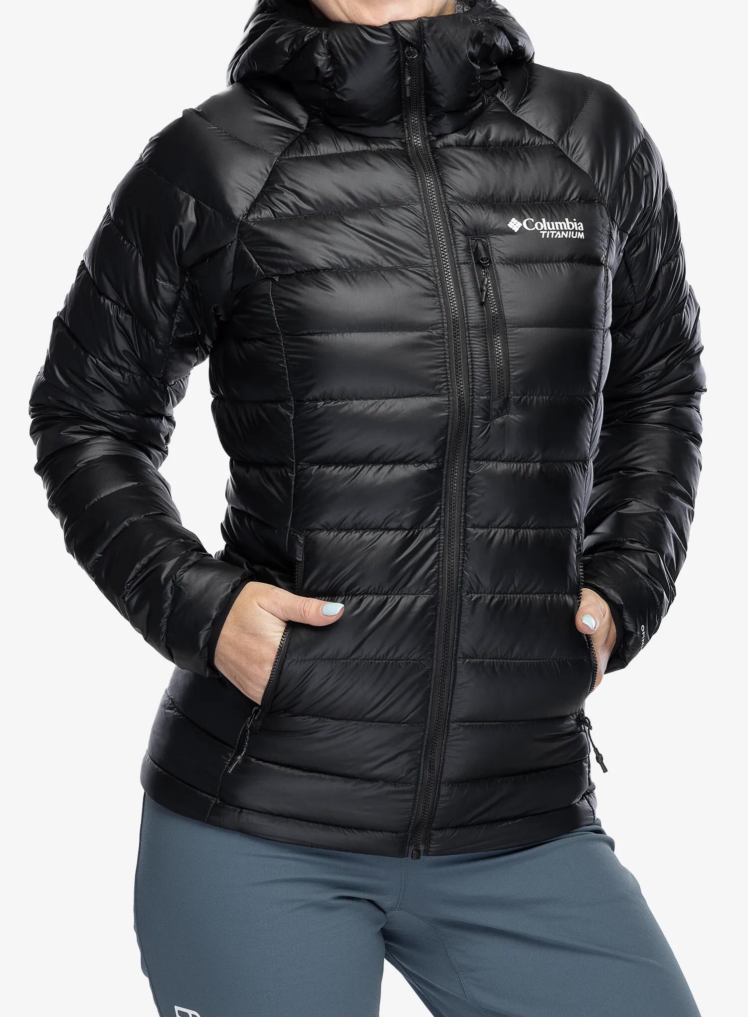 COLUMBIA Casaco com capuz Columbia Arctic Crest Down para mulher