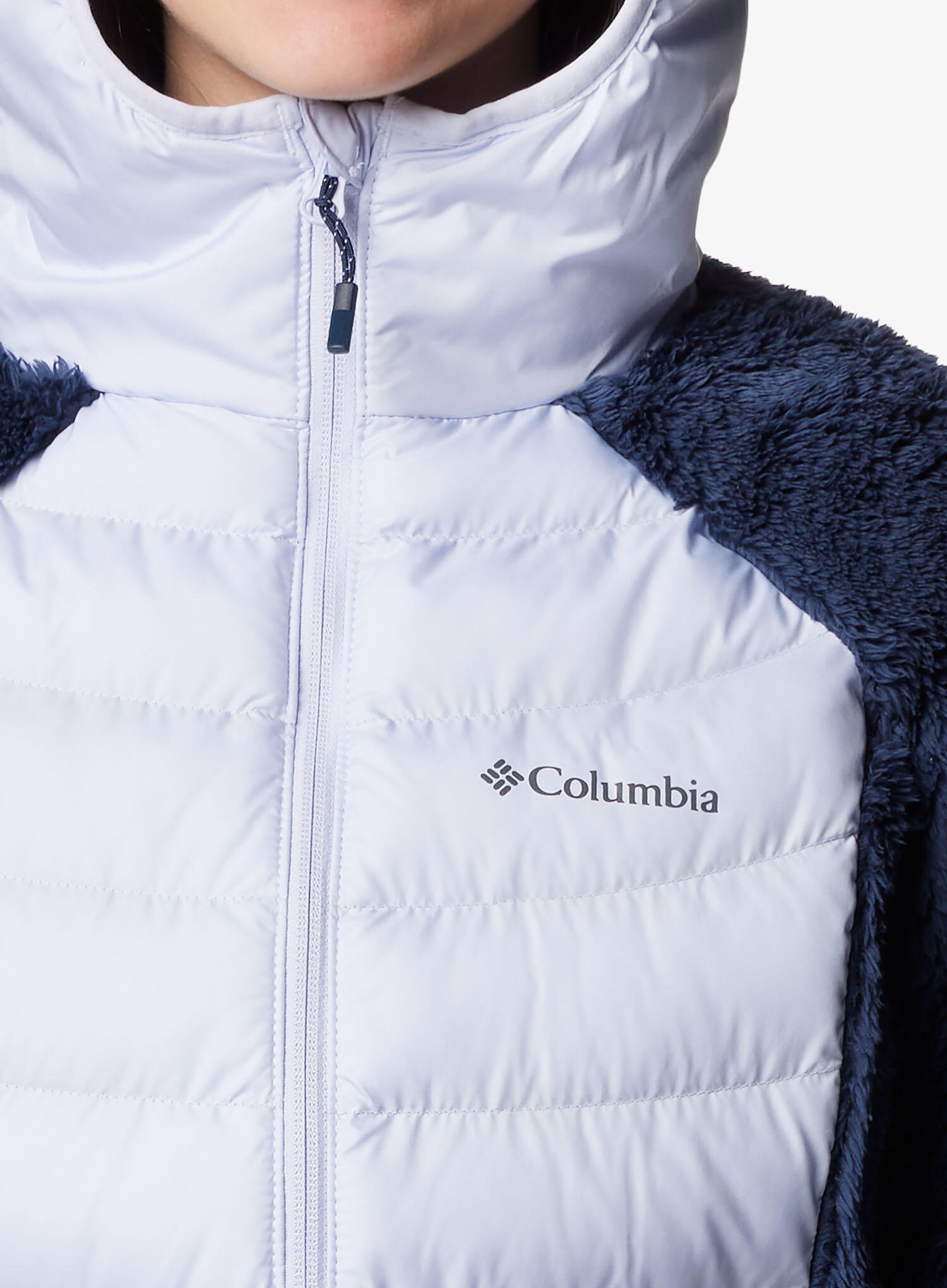 Kurtka ocieplana damska Columbia Powder Lite II Sherpa Hybrid Jacket 6/6