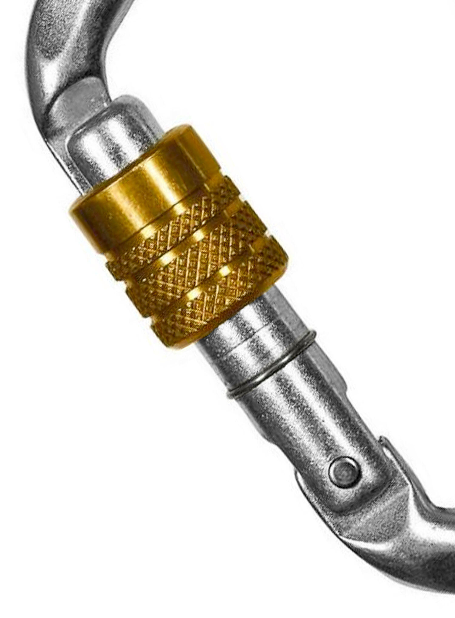 Karabinek Climbing Technology D-Shape Steel CF SG - zinc plated 2/2