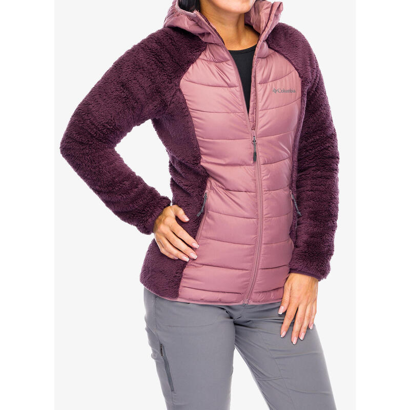 Kurtka ocieplana damska Columbia Powder Lite II Sherpa Hybrid Jacket