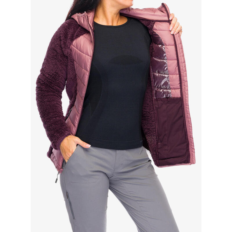 Kurtka ocieplana damska Columbia Powder Lite II Sherpa Hybrid Jacket