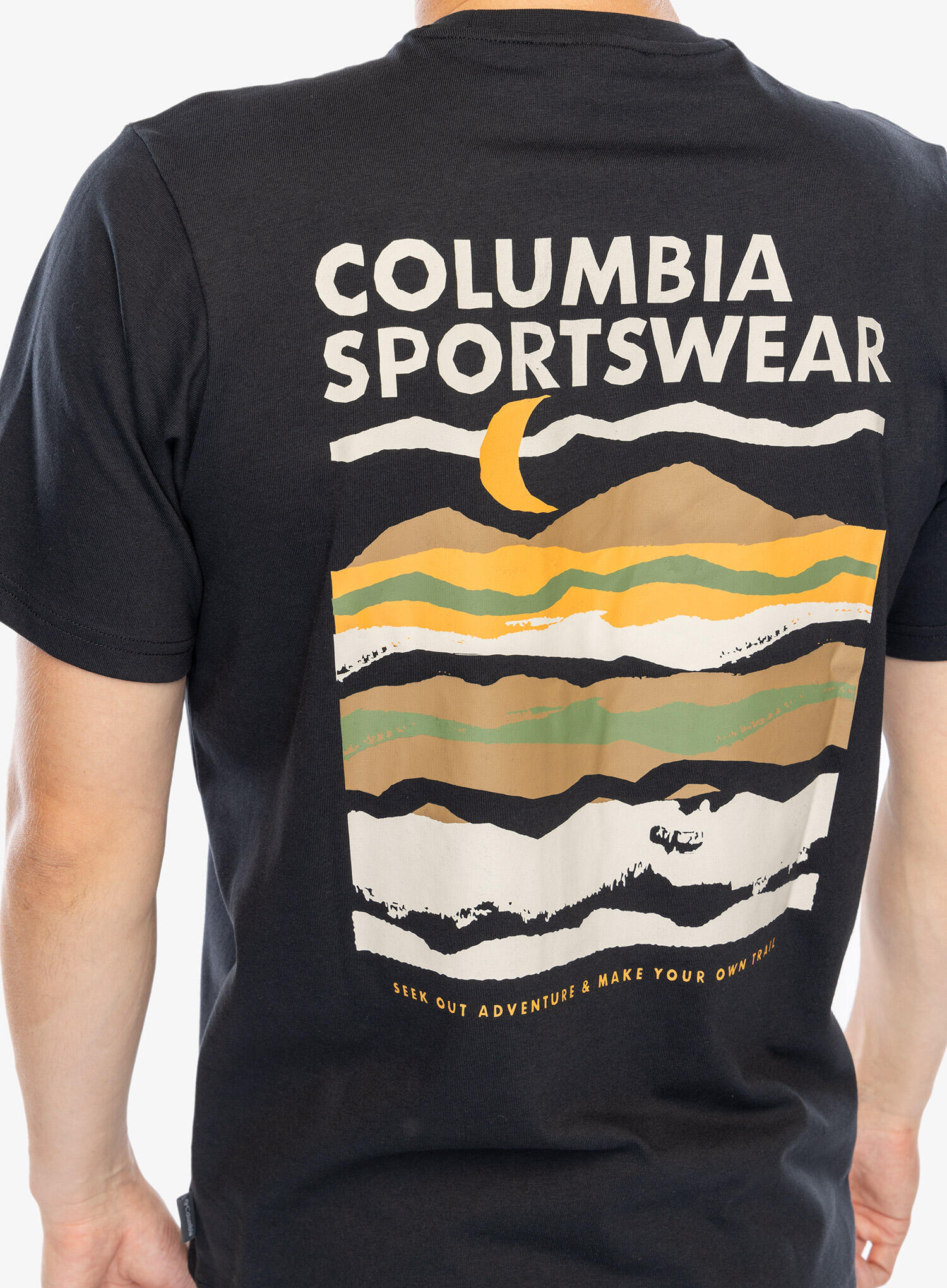 Koszulka z nadrukiem męska Columbia Explorers Canyon Back S/S Tee 6/6