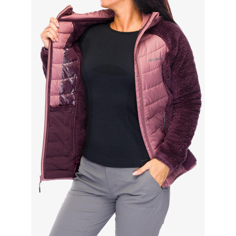Kurtka ocieplana damska Columbia Powder Lite II Sherpa Hybrid Jacket