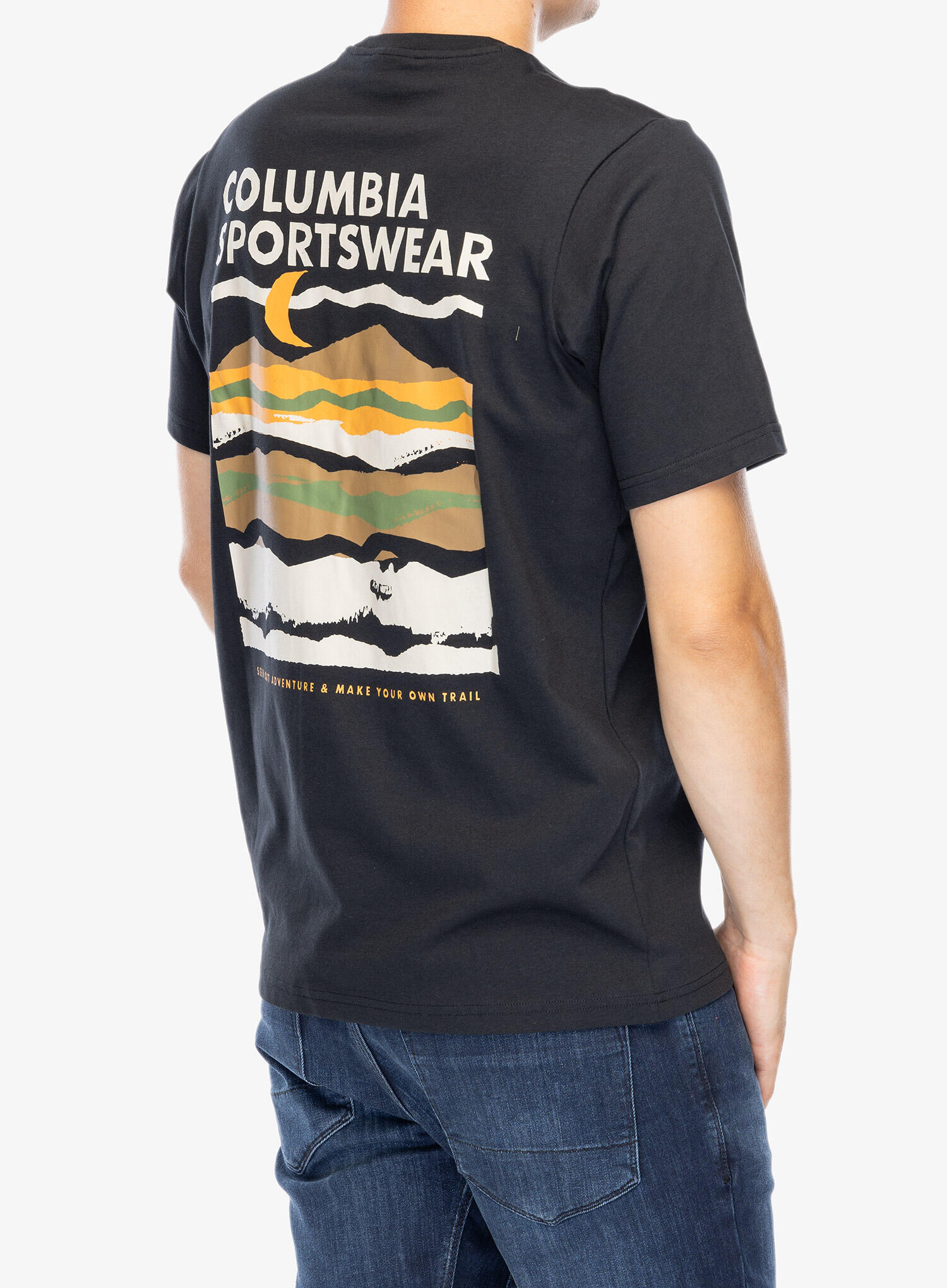 Koszulka z nadrukiem męska Columbia Explorers Canyon Back S/S Tee 4/6