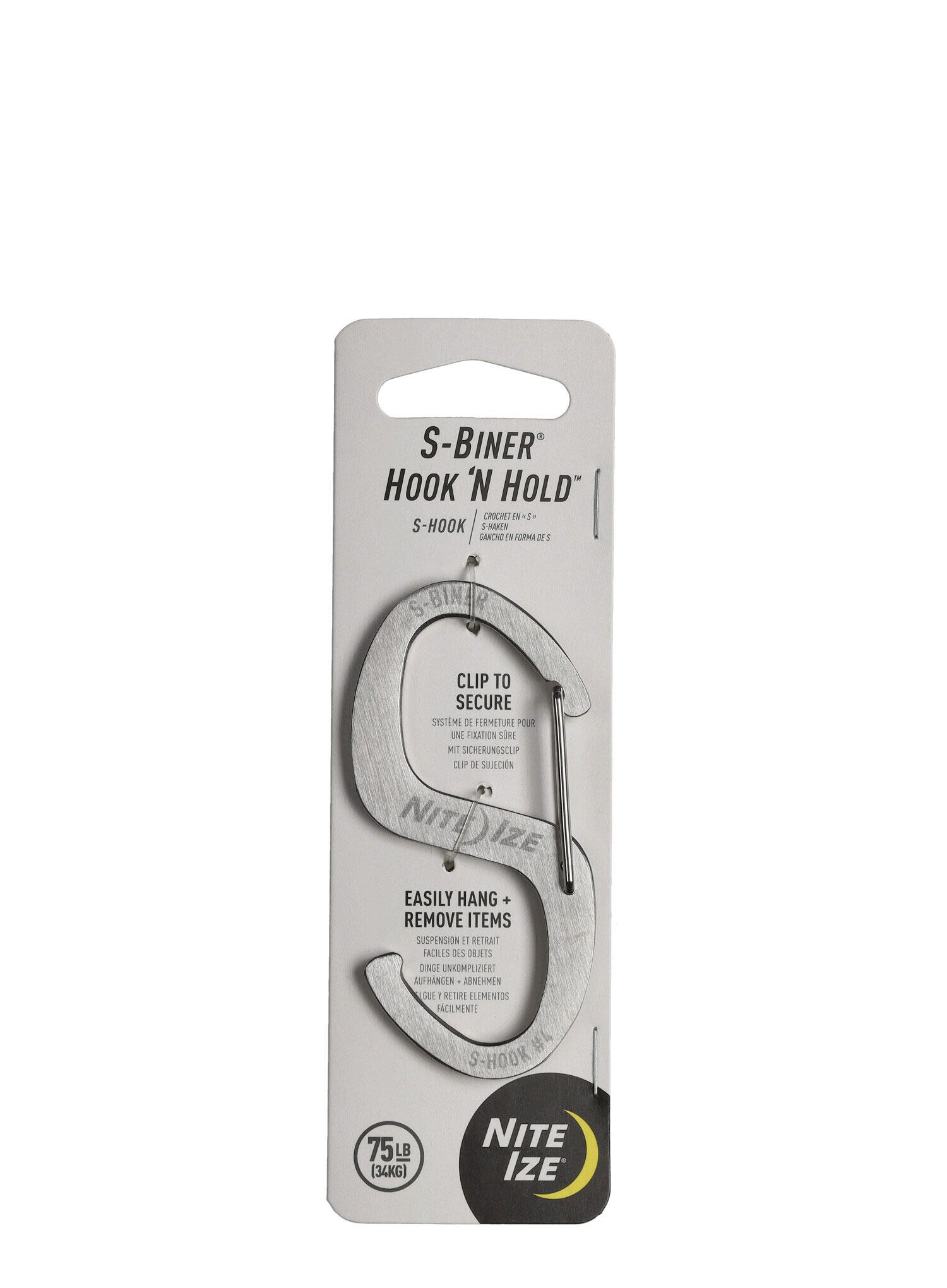 Karabiner Nite Ize S-Biner Hook 'N Hold - Stahl 2/6