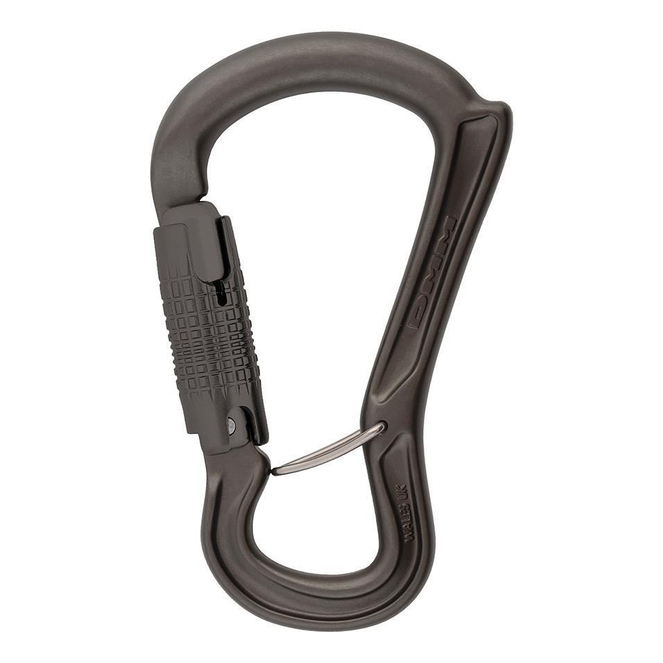 HMS Karabiner Ceros Locksafe matt grey 1/3