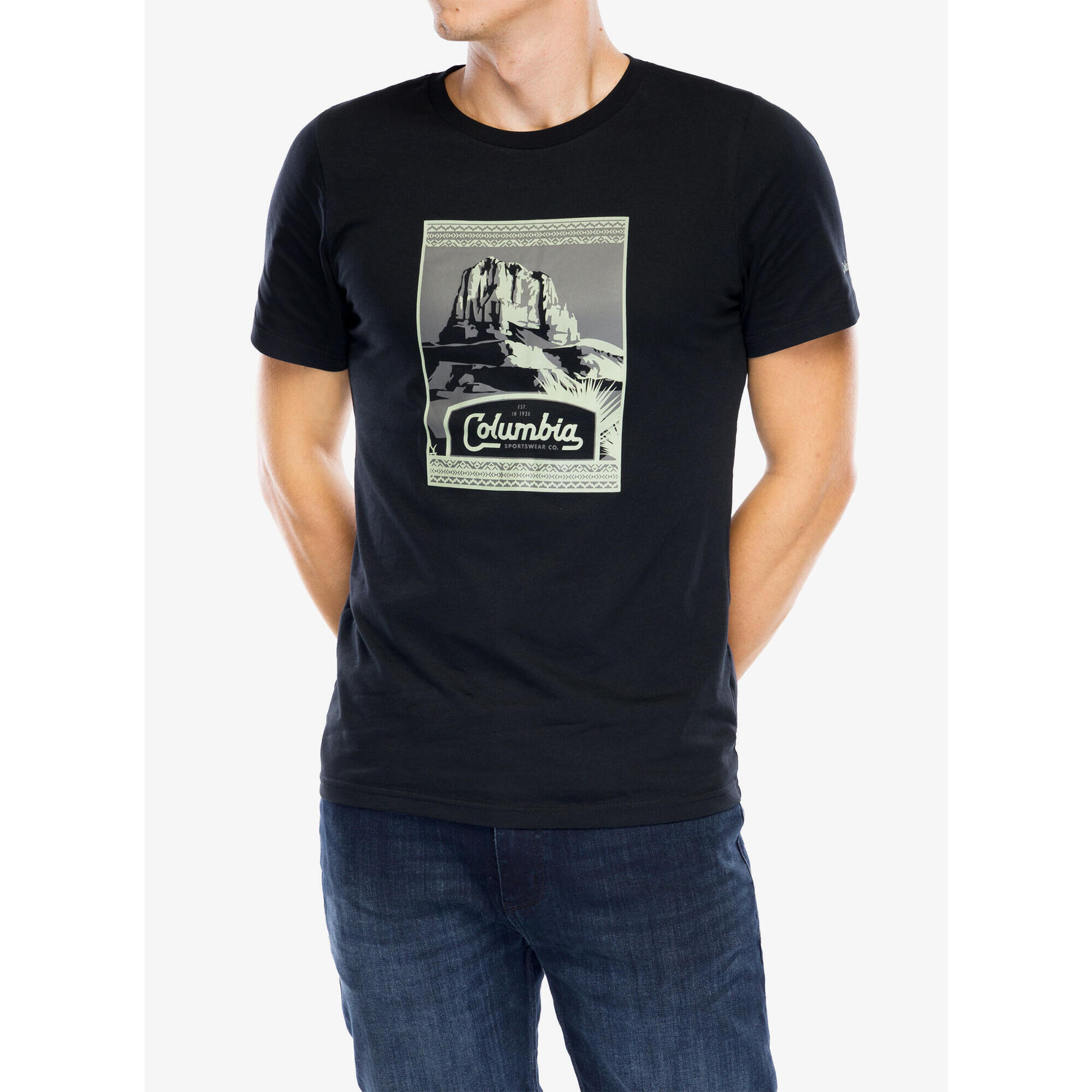 Koszulka bawełniana męska Columbia CSC Seasonal Logo Tee