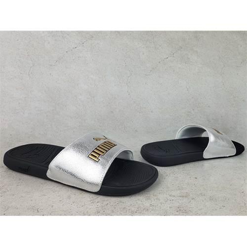 Chanclas PUMA Cool Cat 2.0 con brillo metálico 4/5