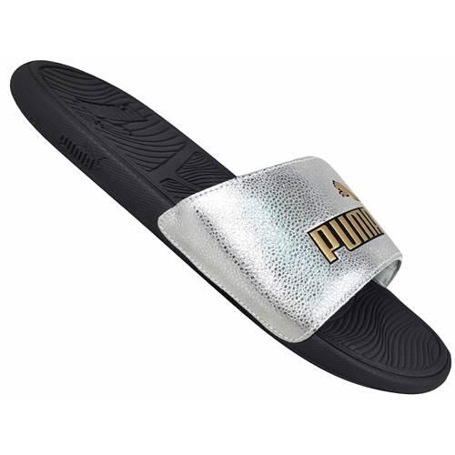 Chanclas PUMA Cool Cat 2.0 con brillo metálico 2/5