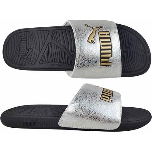 Chanclas PUMA Cool Cat 2.0 con brillo metálico 3/5