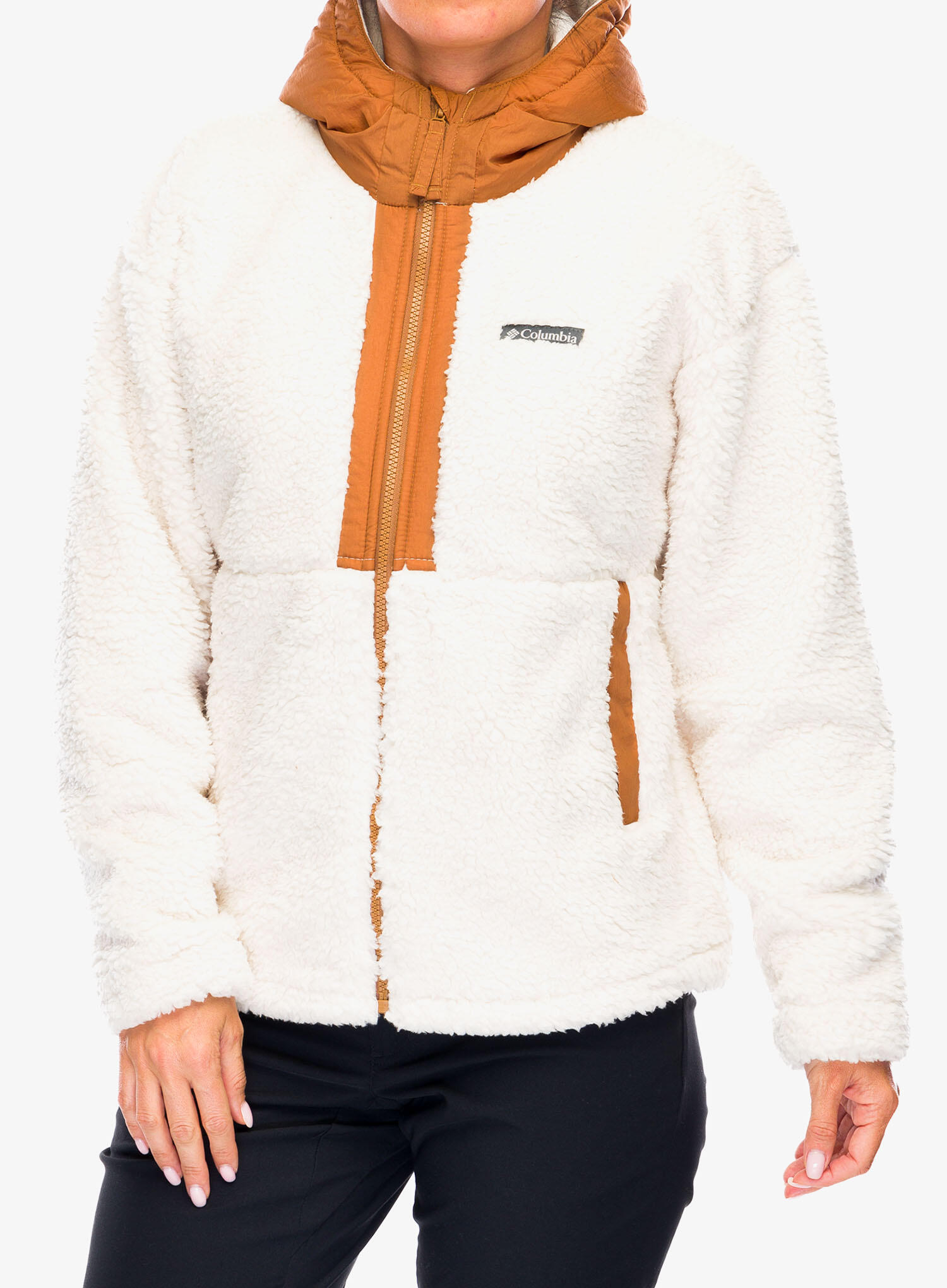 Polar damski Columbia Boundless Discovery Hooded Sherpa 1/7