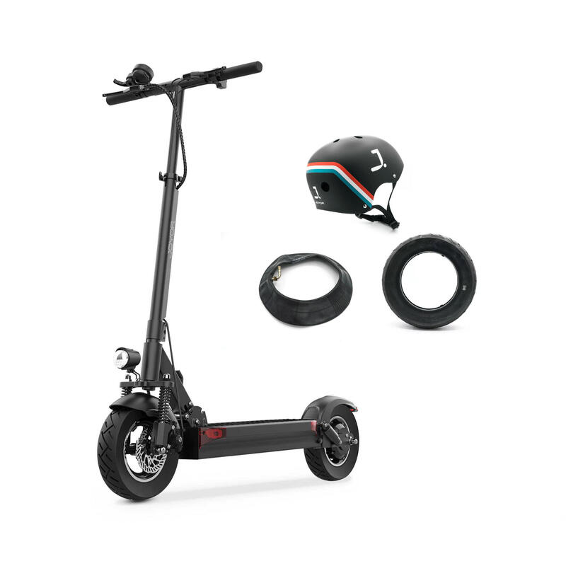 Trottinette Électrique Adulte Joyor Y10 Noir + Casque + Pneu + Chambre à Air