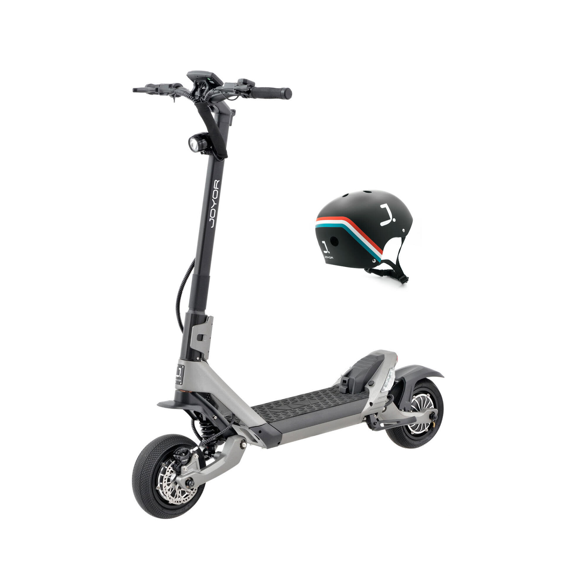 JOYOR Monopattino elettrico per adulti Joyor LuxeRider Nero + casco