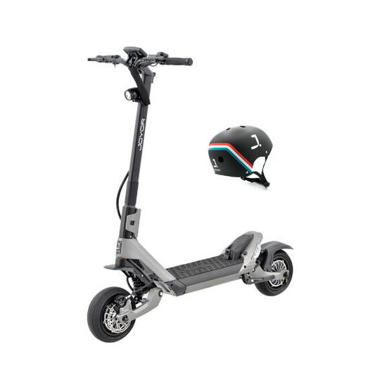Trottinette Électrique Adulte Joyor LuxeRider Noire + Casque