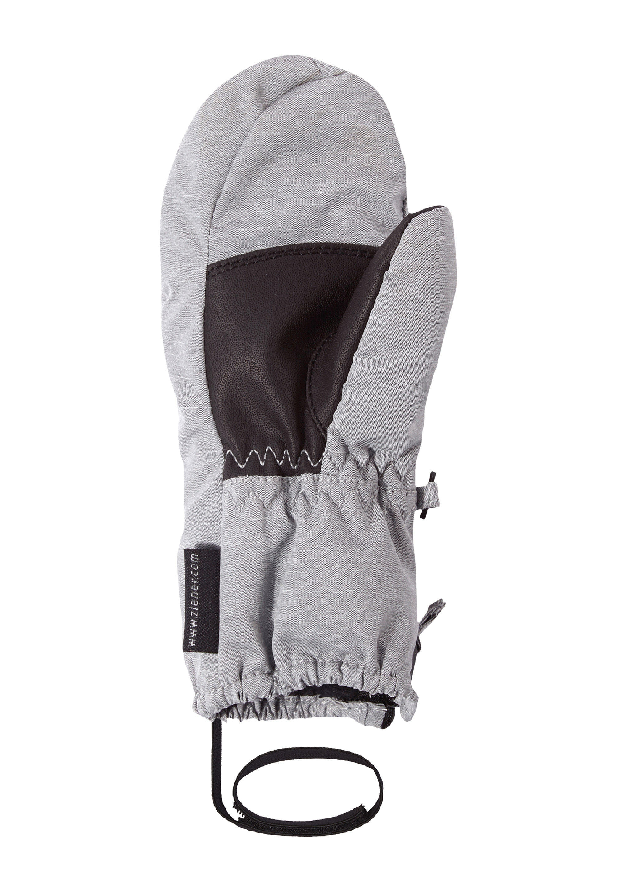 ZIENER moufles de ski Junior LE ZOO - LIGHT MELANGE 4/5