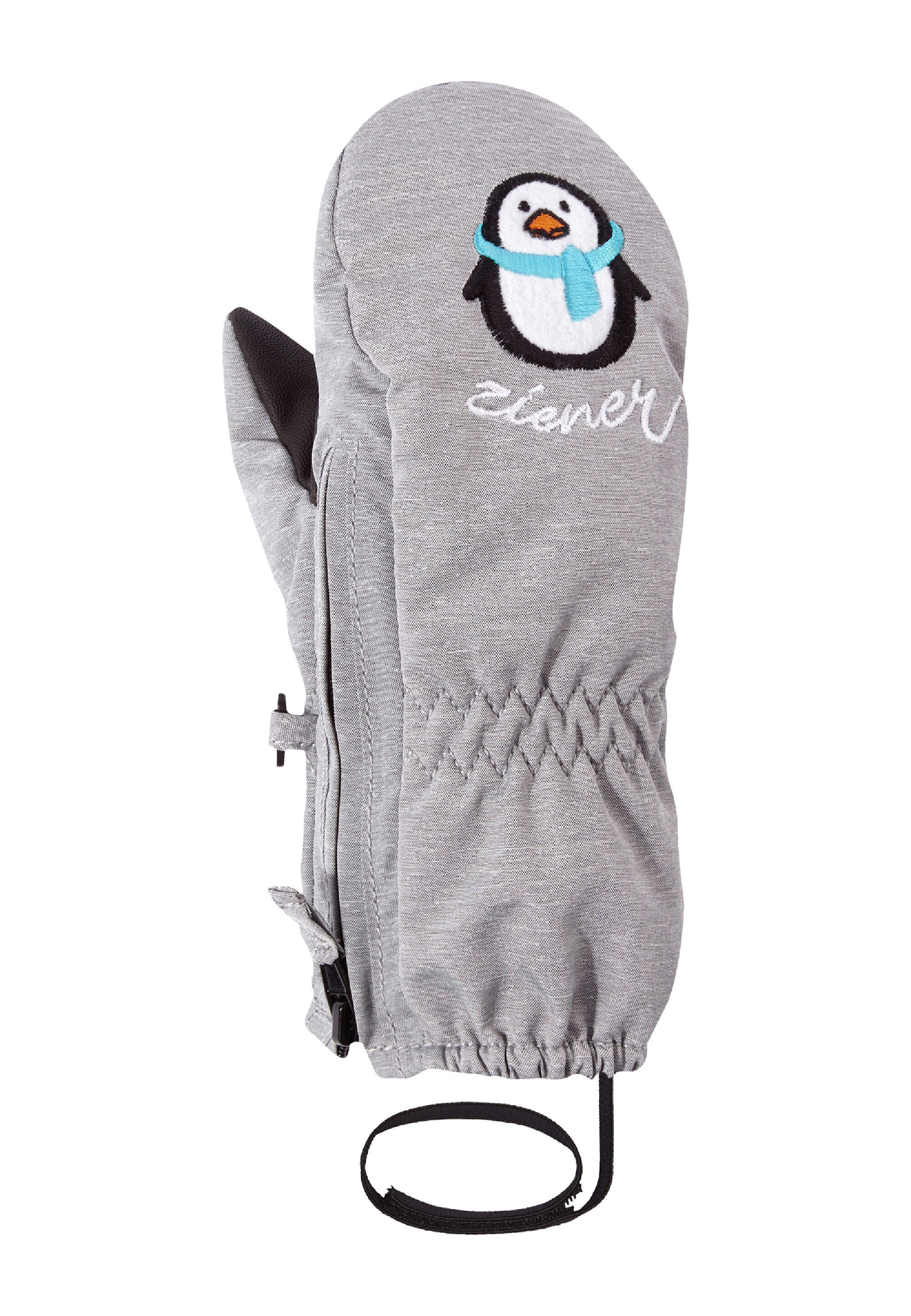 ZIENER moufles de ski Junior LE ZOO - LIGHT MELANGE 5/5