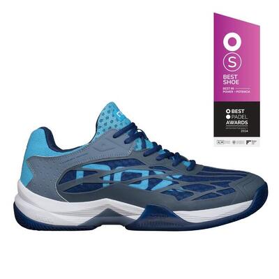 Zapatillas de pádel AT10 LUX Piedra/Azul bonnie Unisex