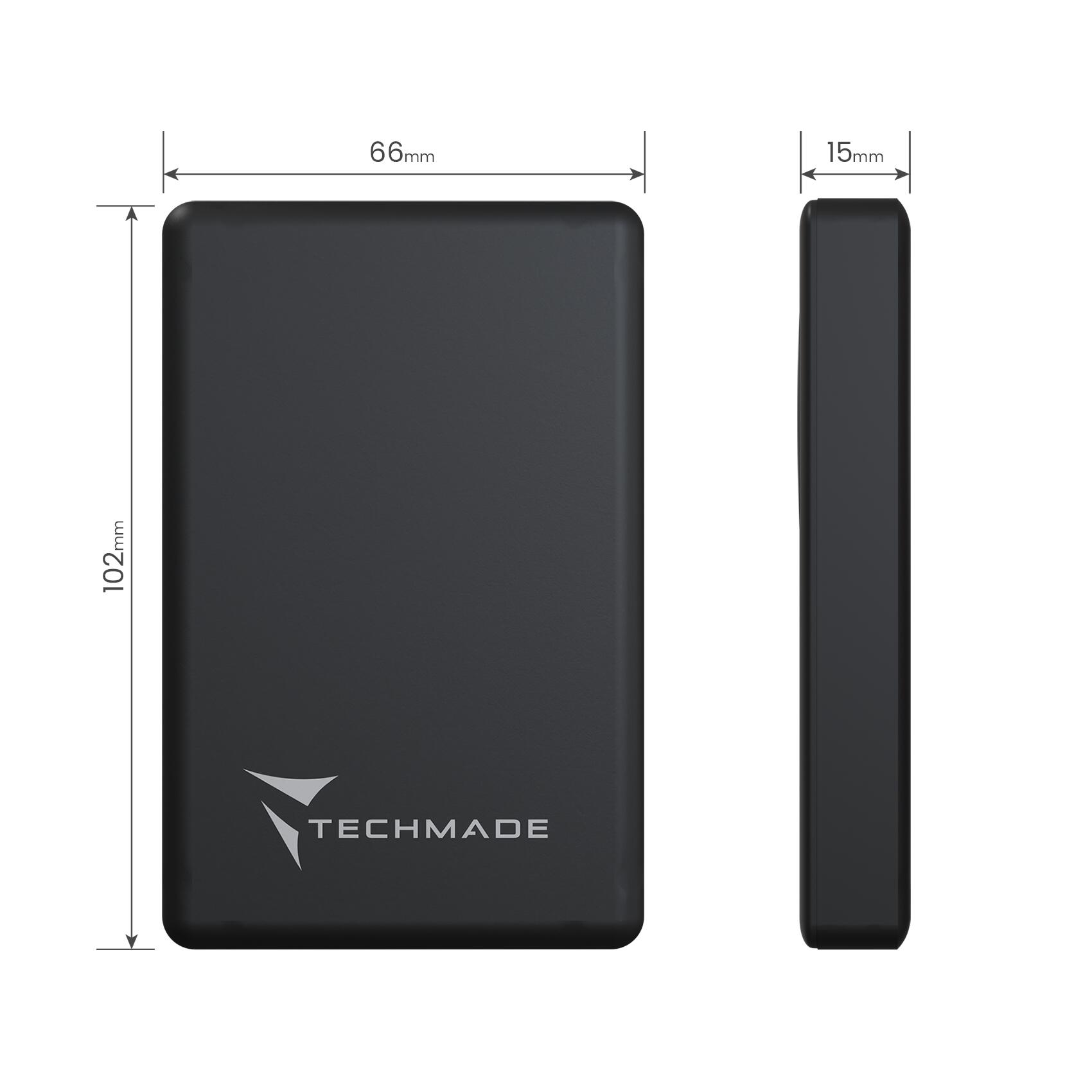 Powerbank SLIM 10000mah wireless senza fili magnetico PD 22.5 W 6/7