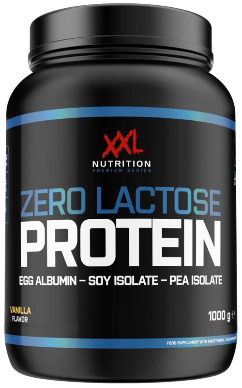 XXL NUTRITION Zero Lactose Protein - Eiwitpoeder Lactosevrij - Chocolade - 1000 gram