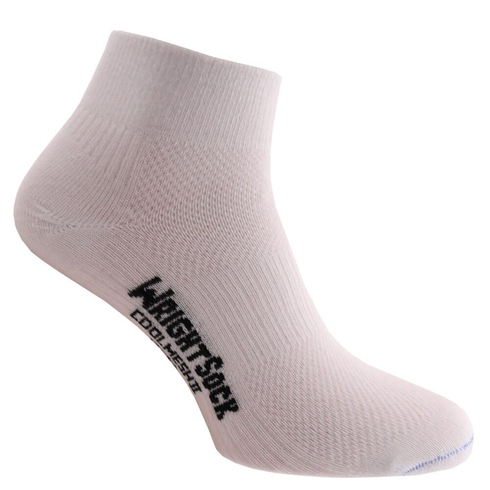 WRIGHTSOCK Wrightsock Coolmesh Quarter -Dubbellaags anti-blaar sokken
