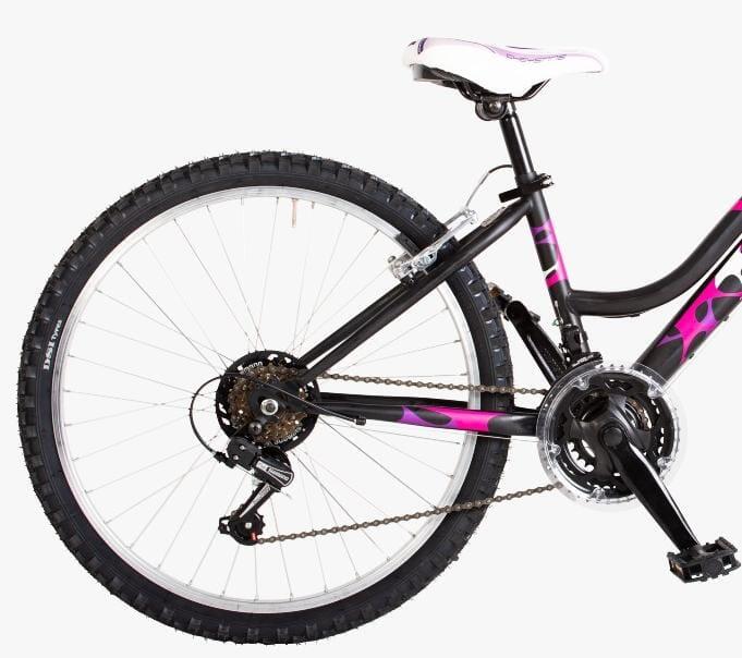 Bicicleta Infantil Airbici Red Moon Lady 24" 18 Velocidades 3/4