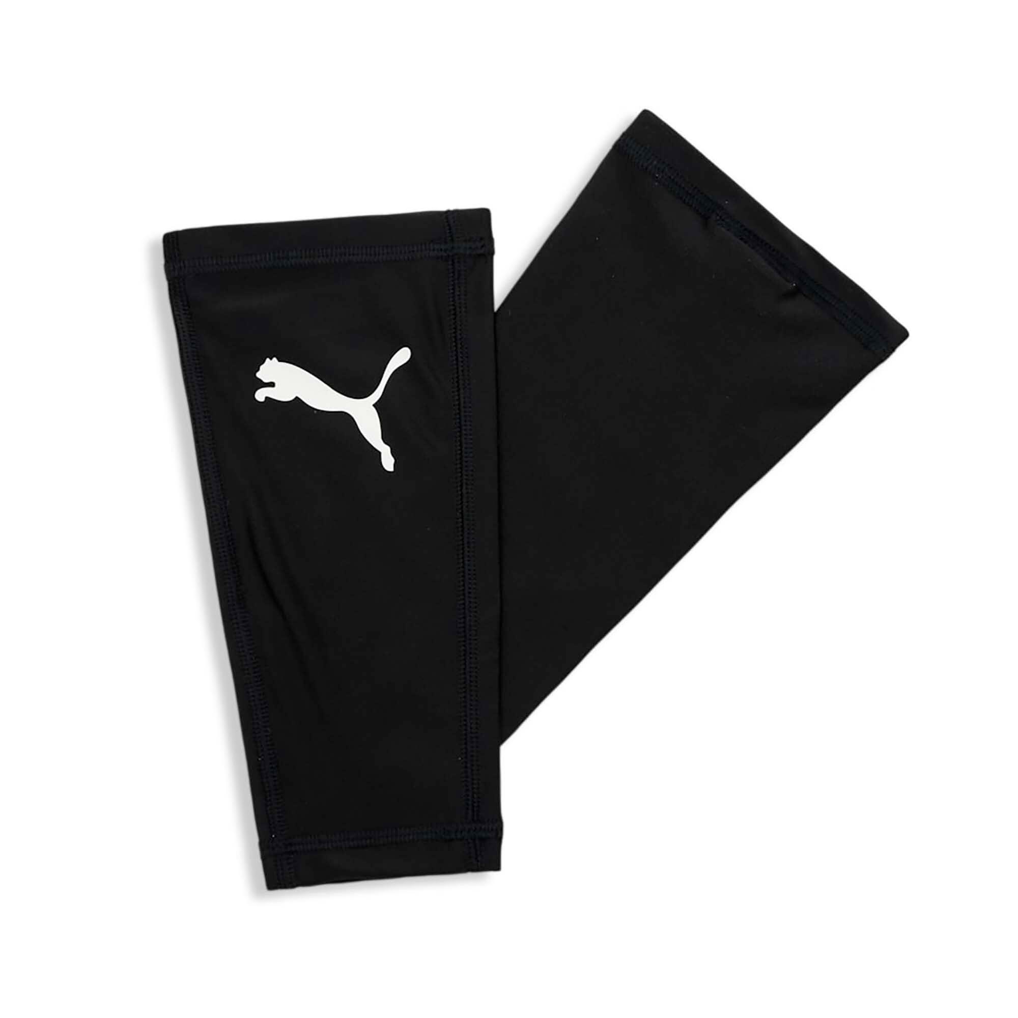 ULTRA Flex Sleeve Fußball Schienbeinschoner Erwachsene PUMA Black White 2/5
