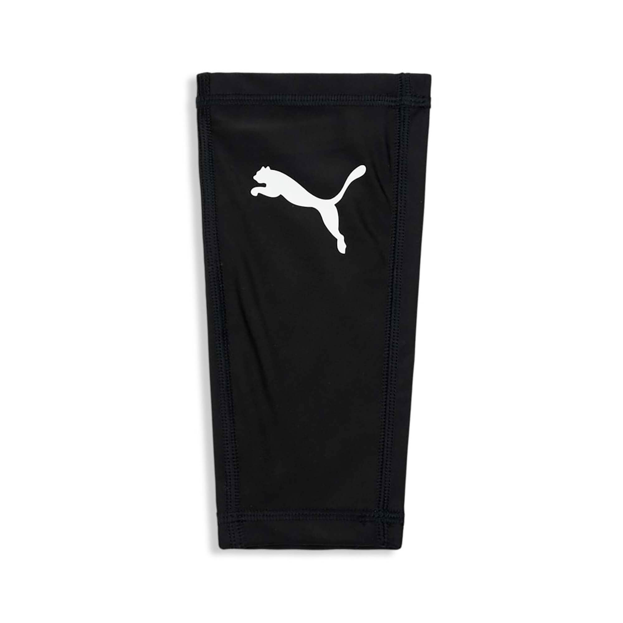 ULTRA Flex Sleeve Fußball Schienbeinschoner Erwachsene PUMA Black White 3/5