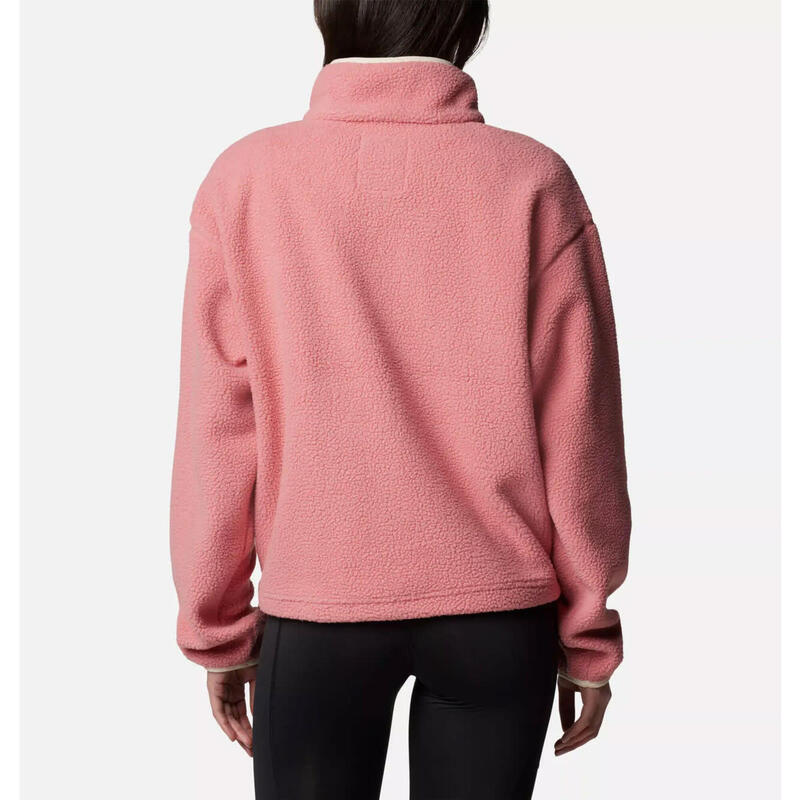 Chaqueta polar Montaña Mujer - COLUMBIA Helvetia Crooped W - Pink
