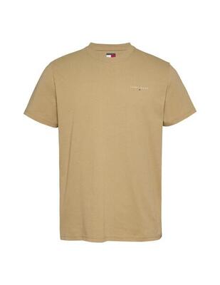 Camiseta para Hombre Tommy hilfiger Slim linear Marrón