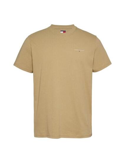 Camiseta para Hombre Tommy hilfiger Slim linear Marrón