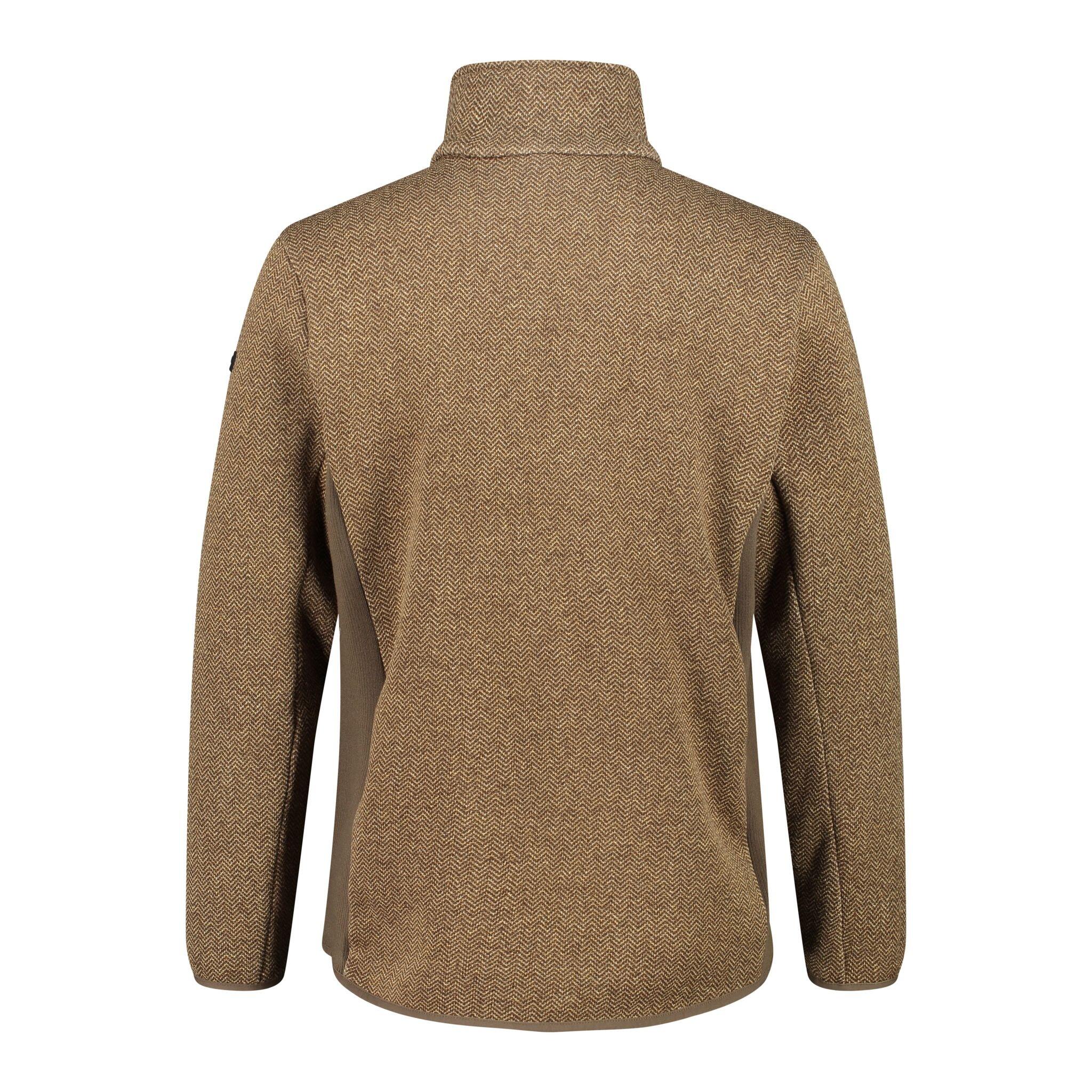 CMP Man Knit-tech Jacket- Corteccia 3/3