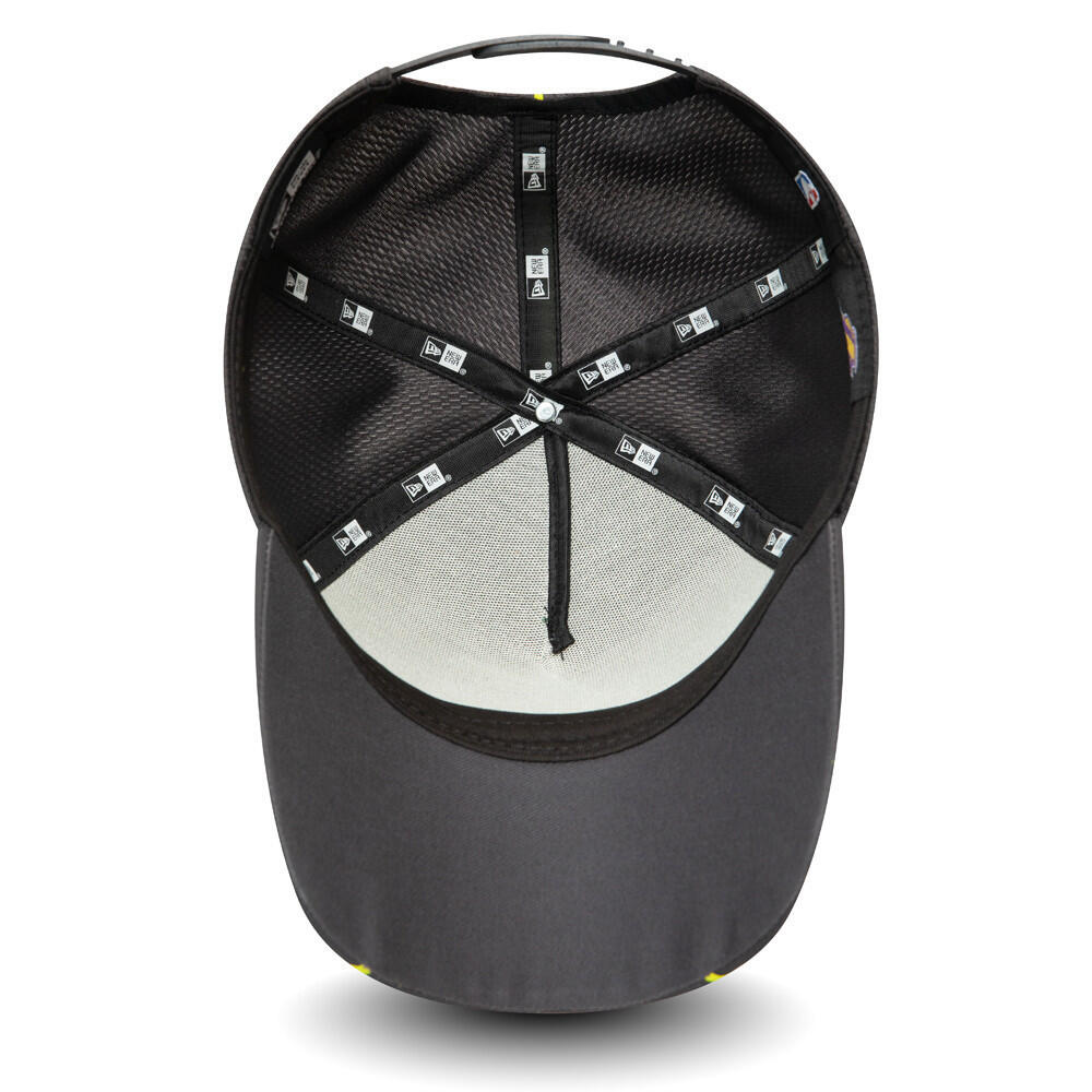 Boné New Era Feather Pipe Trucker Los Angeles Lakers 3/3
