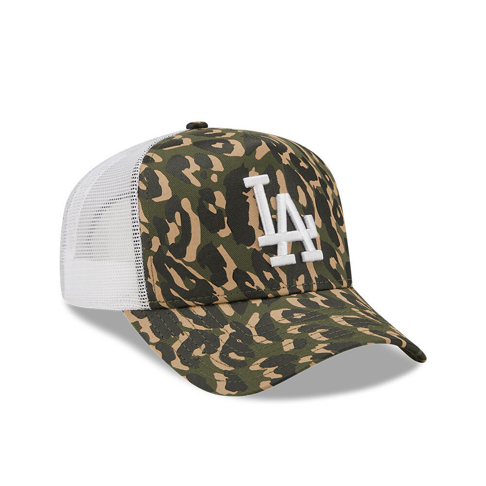 Gorra Trucker New Era LA Dodgers Estampado Leopardo 3/5