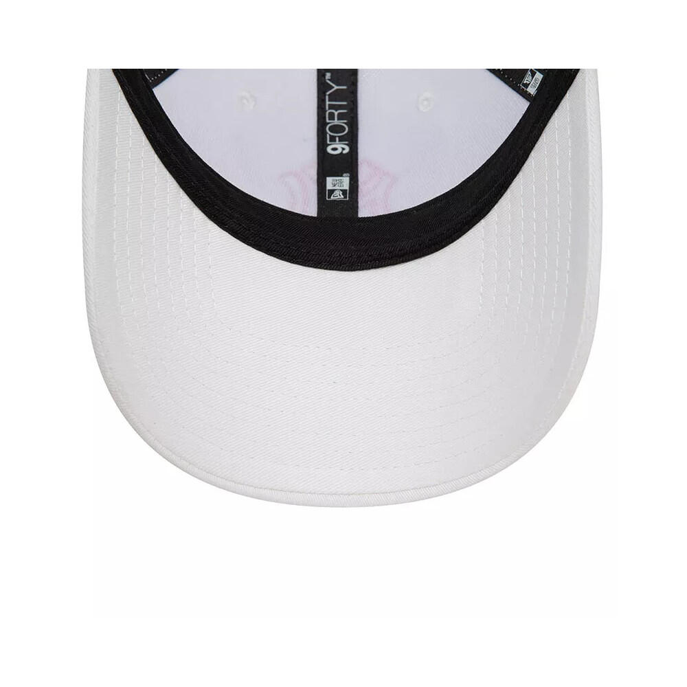 Gorra New Era Outline Blanca/Rosa para Hombre 5/5