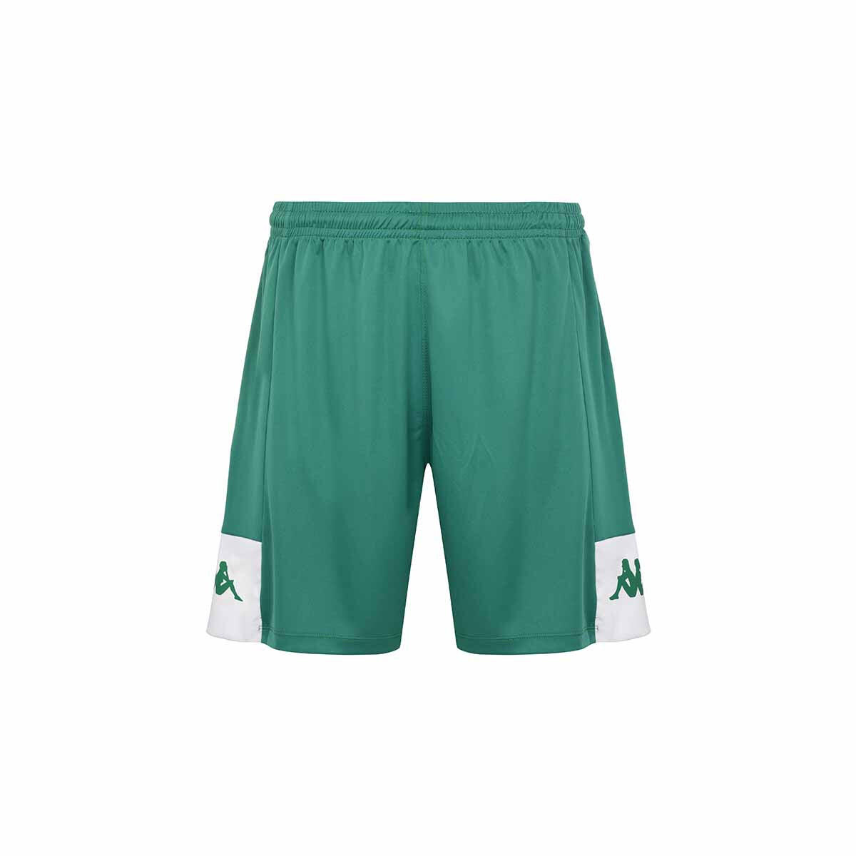 Kappa - Short Football Garçon Daggo Vert - Short - Blanc|vert -  4 À 6 Ans - Decathlon