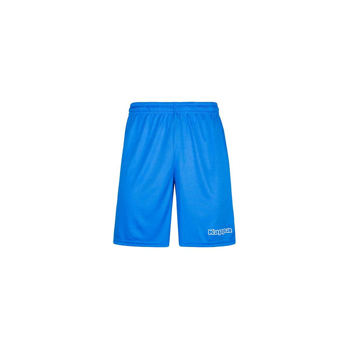 KAPPA kappa pantaloncini da bambino in poliestere blu da calcio