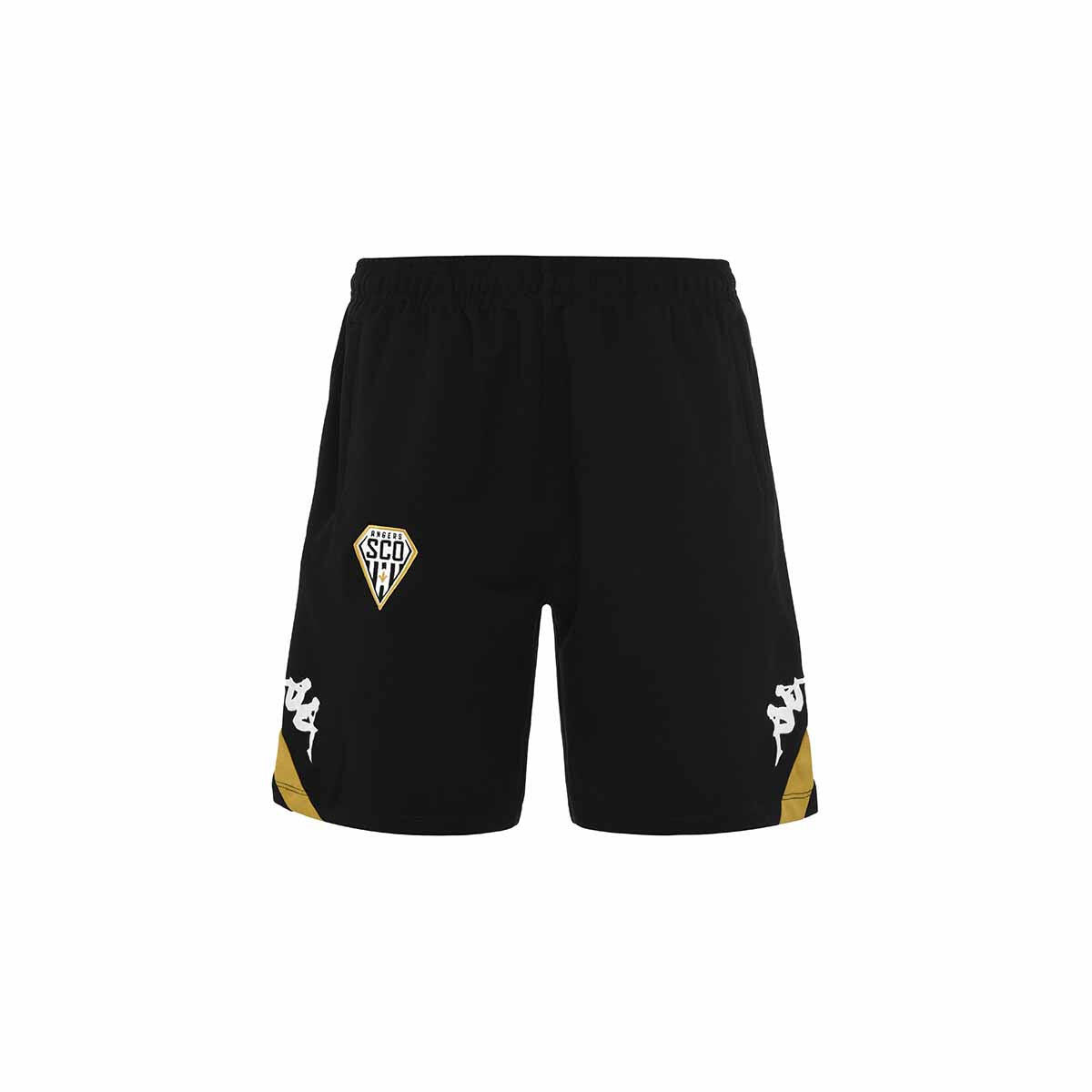 Kappa - Short De Football Homme Alozip 6 - Short - Jaune|noir - 56 3xl - Decathlon