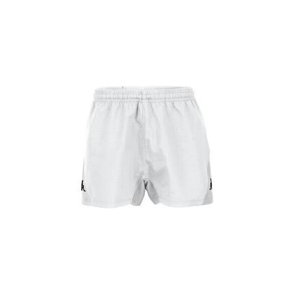 Short rugby homme Bejan blanc